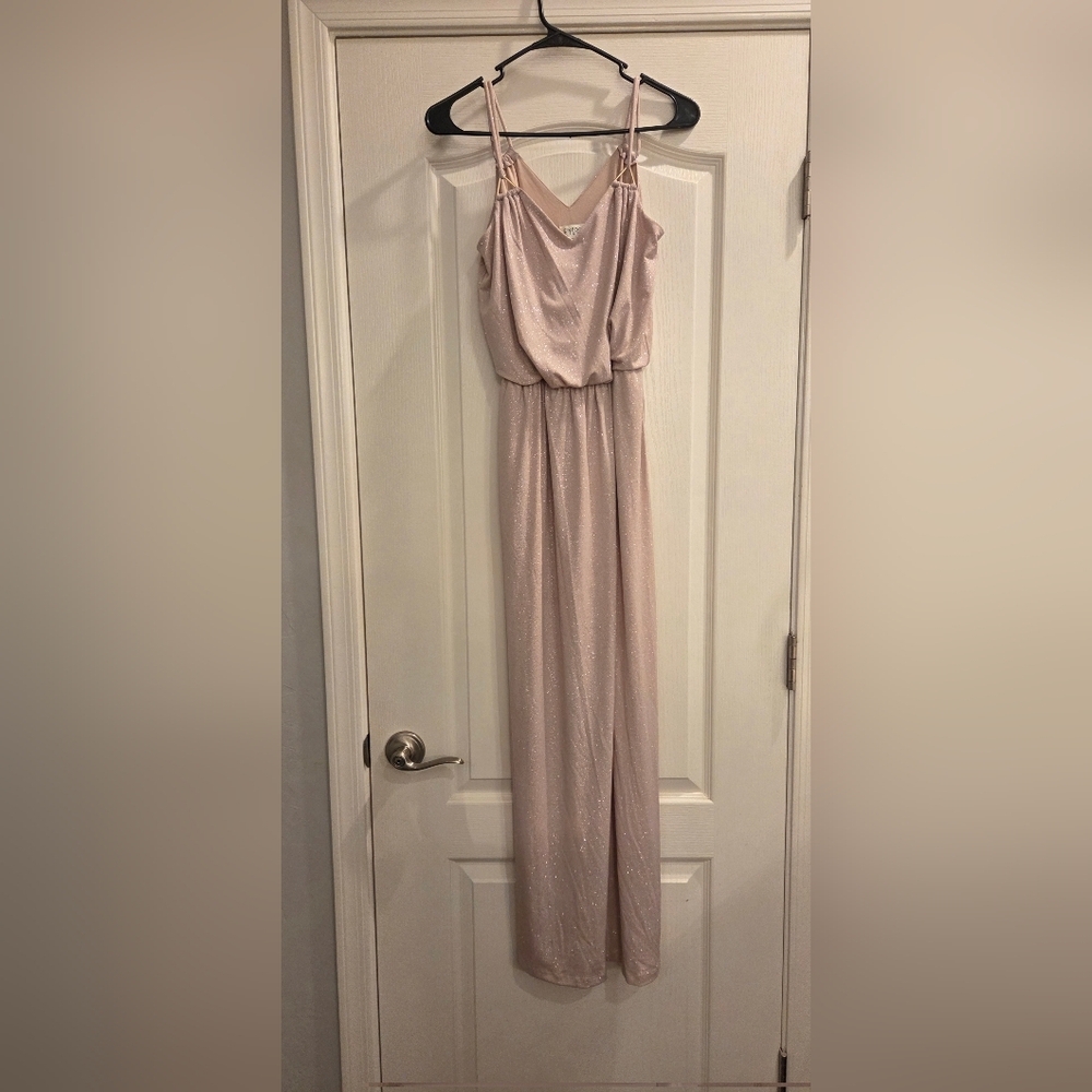 Enfocus Studio Light Pink Sleeveless Dress